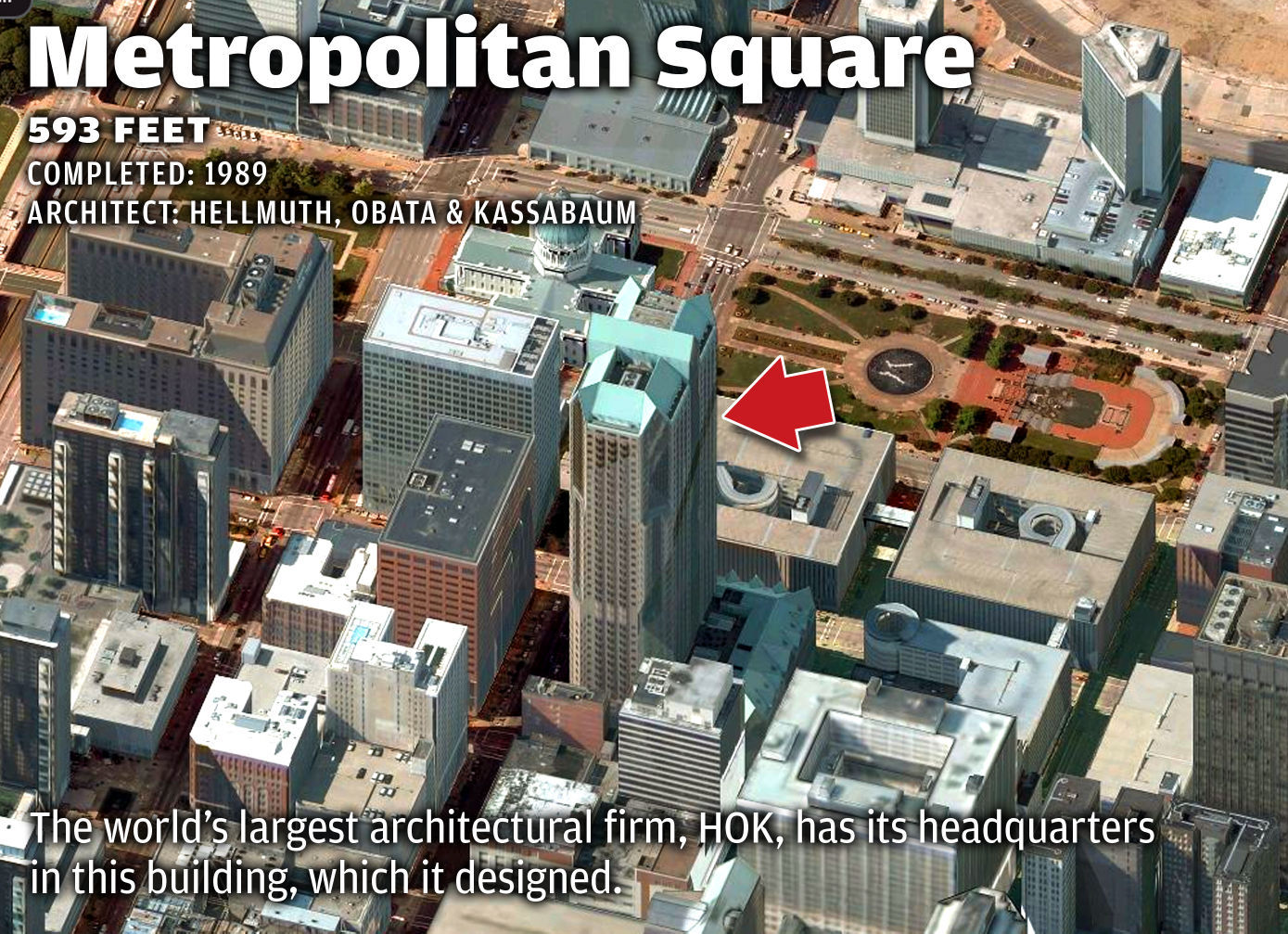 St. Louis' Tallest Buildings - Metropolitan Square